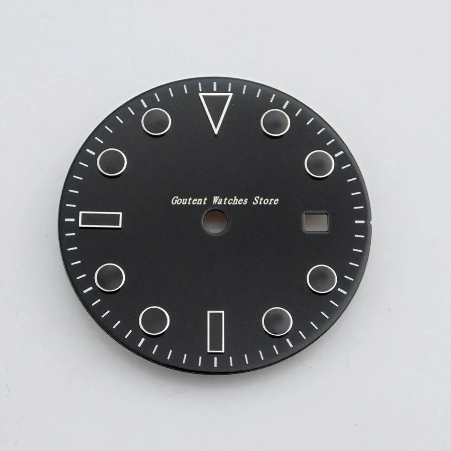 28 5 мм/31 мм Стерильная черная Φ Mingzhu 2813/3804 часы серии Miyota 82|watch accessories|watch dialaccessories