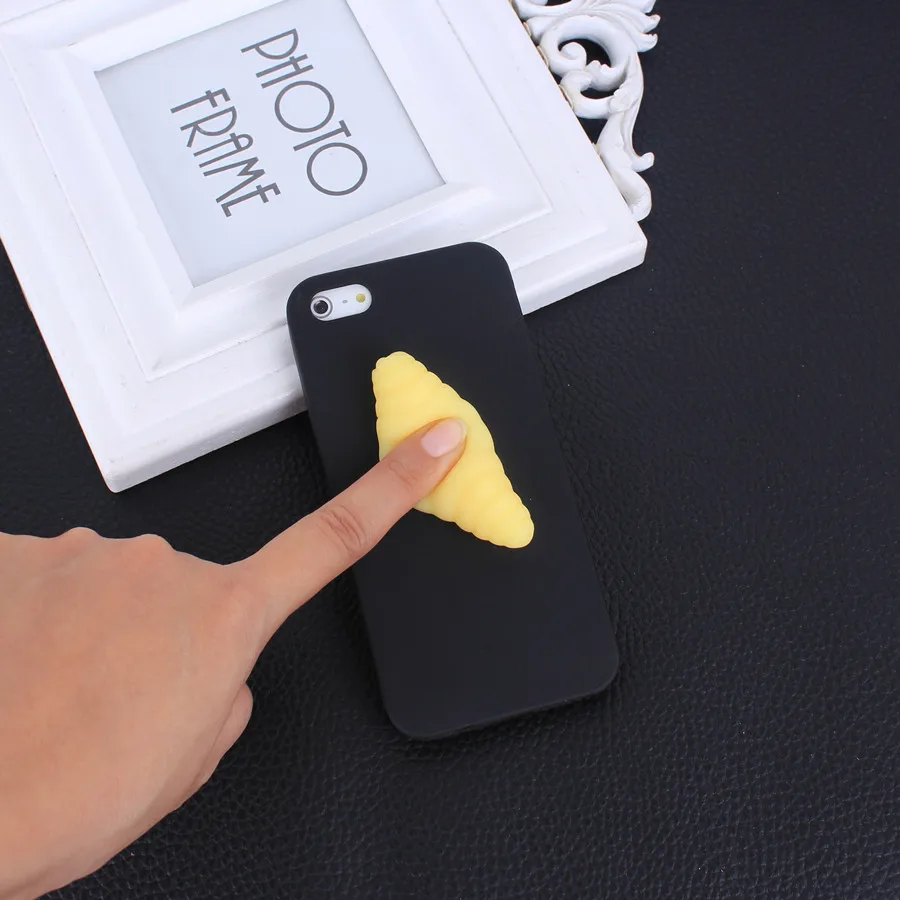Squeeze 3D мягкий для iPhone 5 5S SE чехол s Мягкий силиконовый снятие стресса с