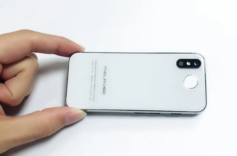Маленький смартфон Melrose, 3,4 дюйма, маленький экран MT6739V, 1 ГБ, 8 ГБ, Android 8,1, карманный мини-студенческий мобильный телефон с отпечатком пальца