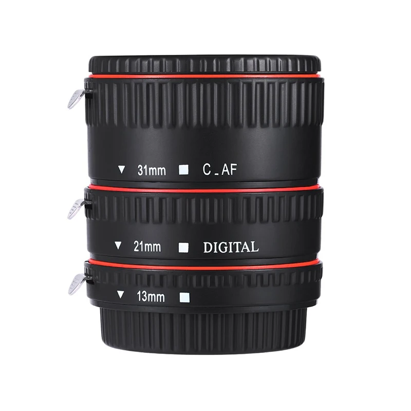 Адаптер для объектива с автофокусом AF макро Удлинительное Кольцо Canon EF S 750D 80D 7D T6s