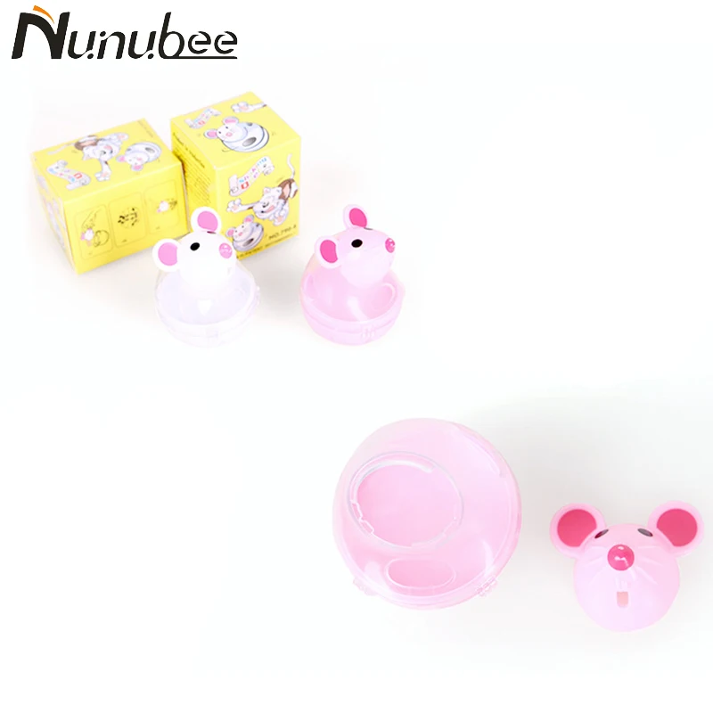 Nunubee Мышь Форма Pet утечки Еда мяч собака игрушка устойчива зубы укус Игрушки для