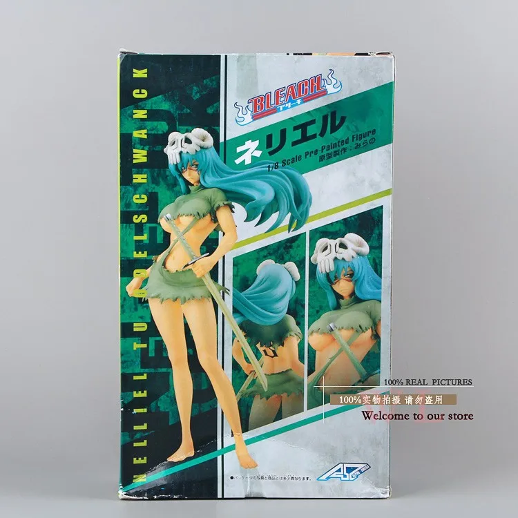 Японский аниме мультфильм Bleach Nelliel Tu Odelschw 1/8 масштаб художественная фигура 21 см для рождественских подарков BLFG001