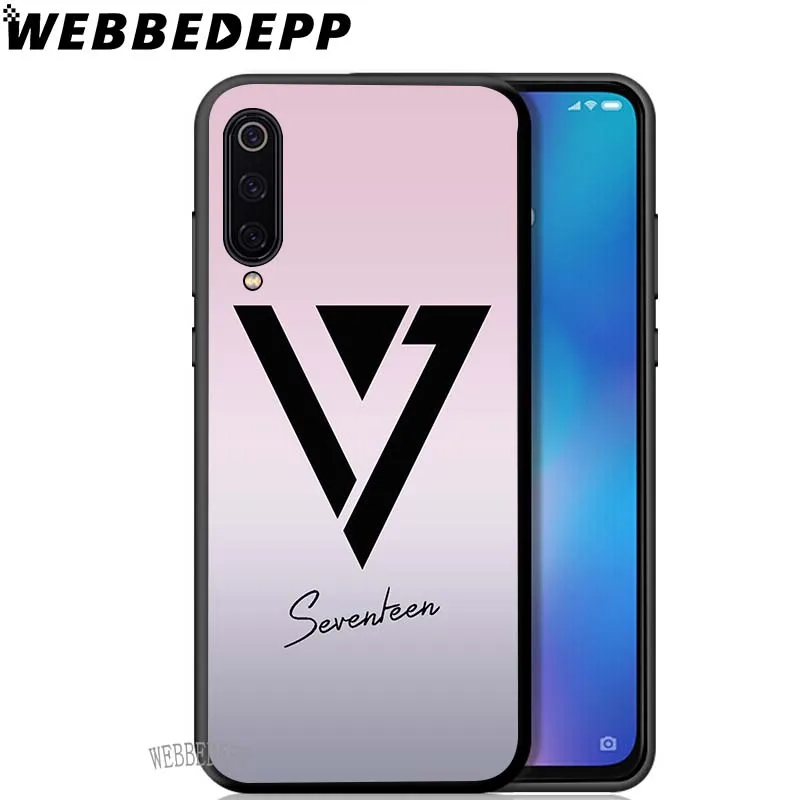 WEBBEDEPP Seventeen кот поп Мальчик мягкий ТПУ чехлы накладки для Xiaomi Redmi 7 4A 5A 6A 8A S2 4 4x5 Plus 6