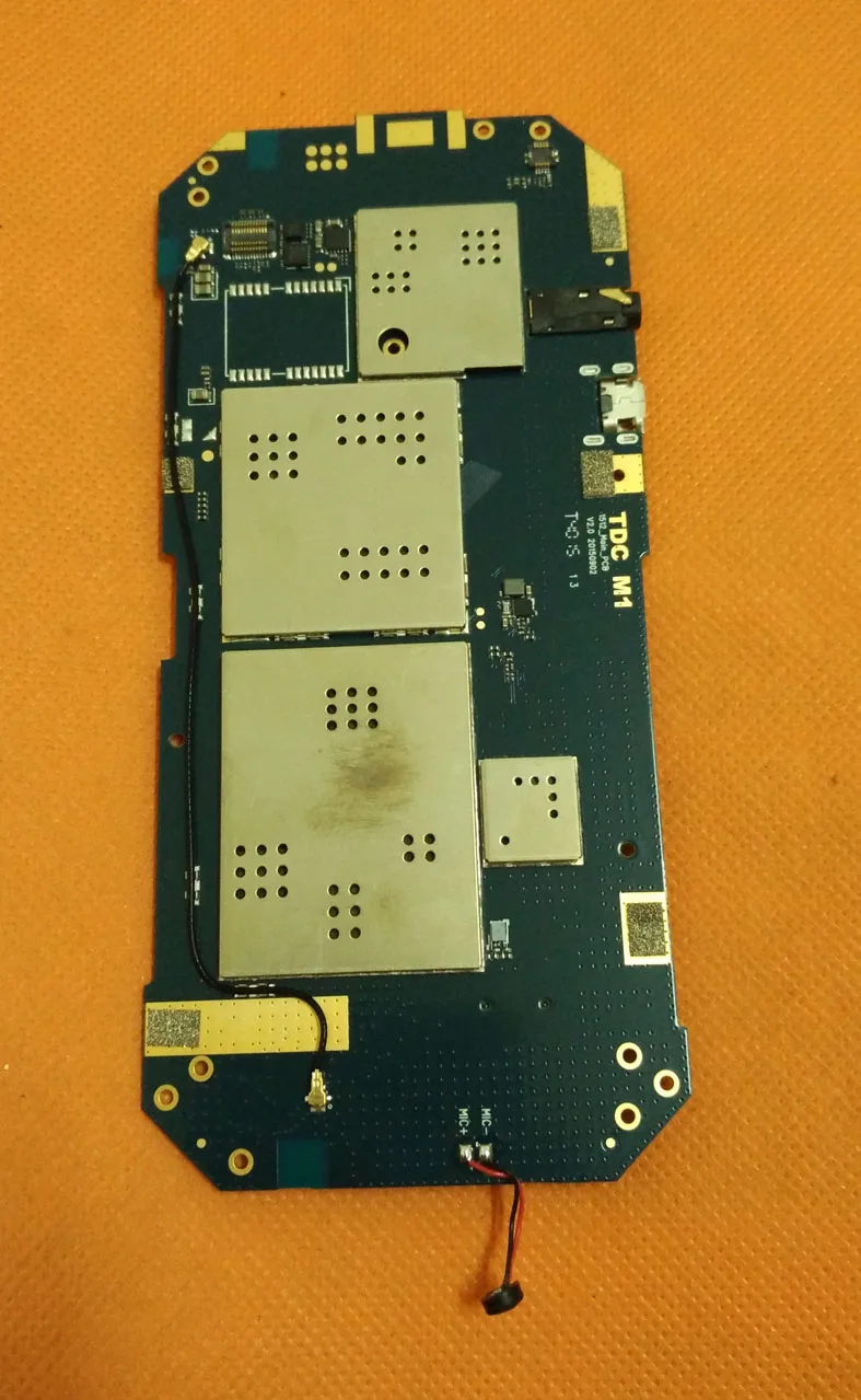 Оригинальная материнская плата 2 Гб ОЗУ + 16 ПЗУ для VCHOK M9 LTE IP68 MTK6735 четырехъядерный