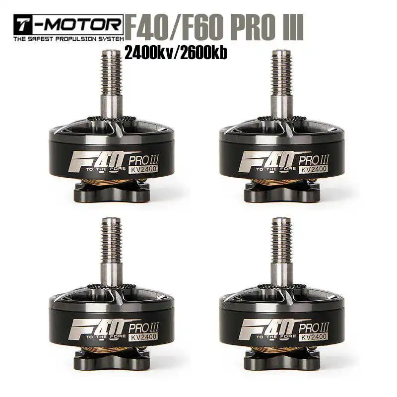 T motor F40 F60 Pro III 2400/2500/2600/кв 3 4S CW резьба бесщеточный двигатель для радиоуправляемого