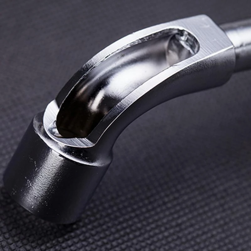 

6/7/8/9/10/11/12/13mm L Type Pipe Perforation Elbow Wrench Double Head Outer Hexagon Sleeves Wrench for Remove Fix Screw Nut
