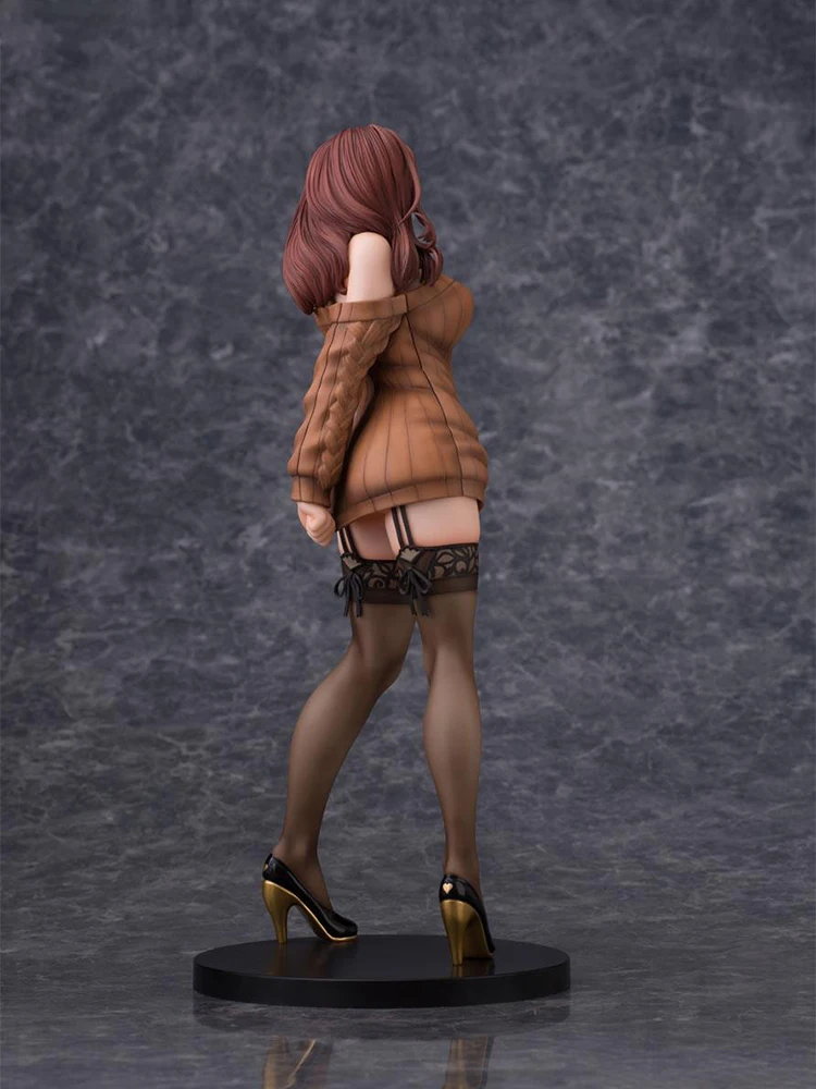 Аниме Daiki Kogyo Non Oda 28 см иллюстрация Shiho Kujo Brown Hair Ver экшн фигурка из ПВХ японское