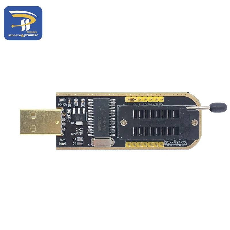 Зажим для тестирования SOIC8 SOP8 EEPROM 93CXX / 25CXX 24CXX адаптер + CH341A 24 25 серия Flash BIOS USB