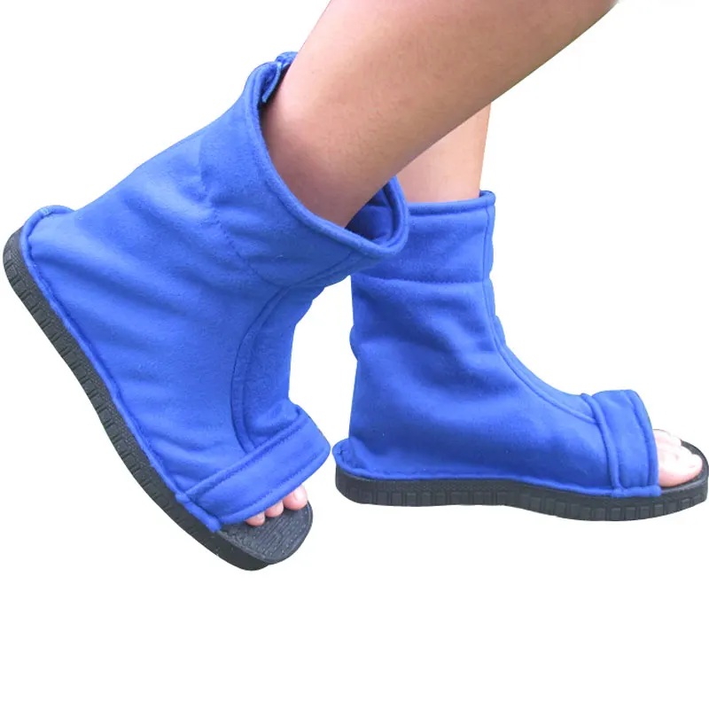 

Unisex Uzumaki Hokage Konoha Leaf Village Uchiha Sasuke Sandals Kakashi Cosplay Shoes Ninja Boots Halloween Party Costume Gift