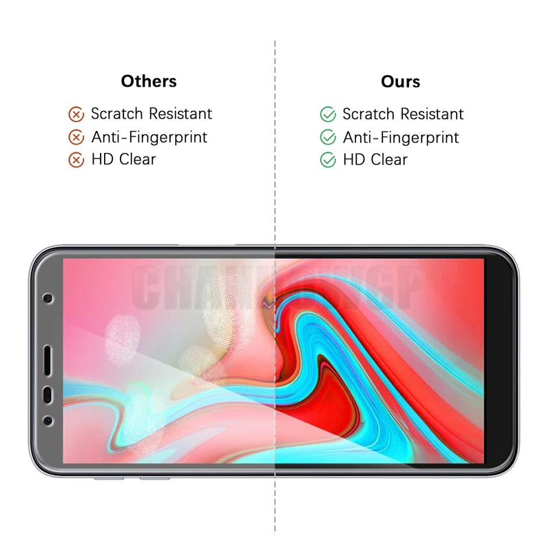 С уровнем твердости 9 H полное покрытие закаленное Стекло для samsung Galaxy J4 плюс 2018