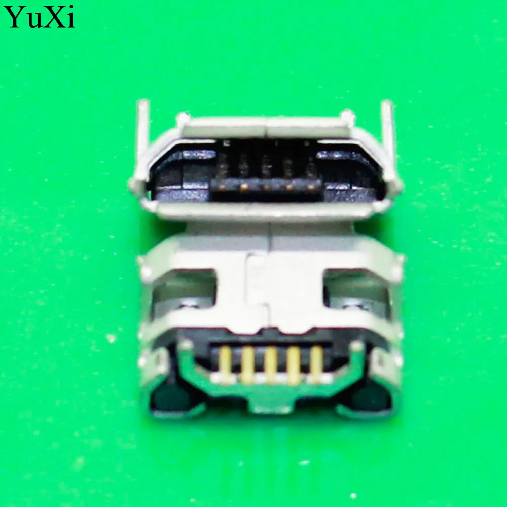 Юйси 10 шт./лот Micro USB 5pin Jack гнездо G27 разъем бык рога вьющиеся рот для хвоста зарядки