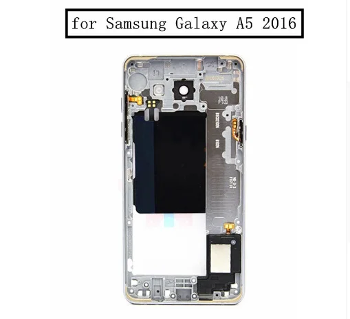 For Samsung Galaxy A5 2016 SM-A510F A510 A510F A510M Middle Plate Repair Parts +for (2016) / A5100 back cover |