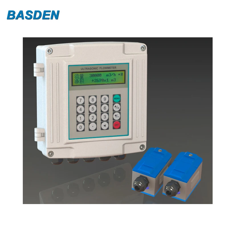 

Split Fixed Ultrasonic Flowmeter Flow Meter TUF-2000S