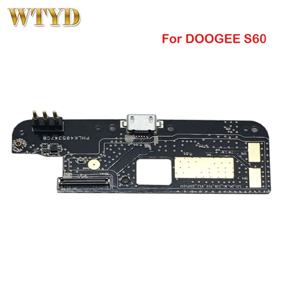 Оригинальный DOOGEE S60 смартфон плата с зарядным портом Для Мобильный телефон Flex