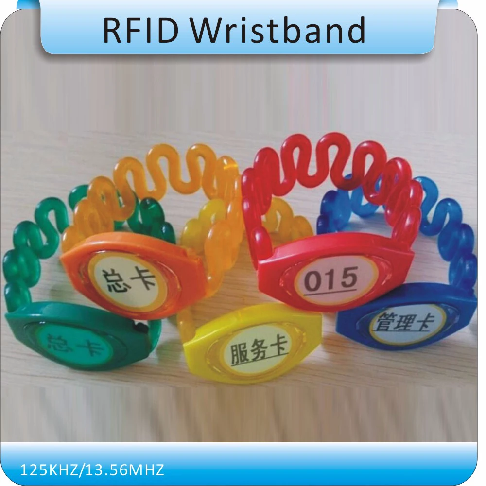 10 шт./лот 125 кГц RFID EM4100/TK4100 браслет ID карта для замка шкафа