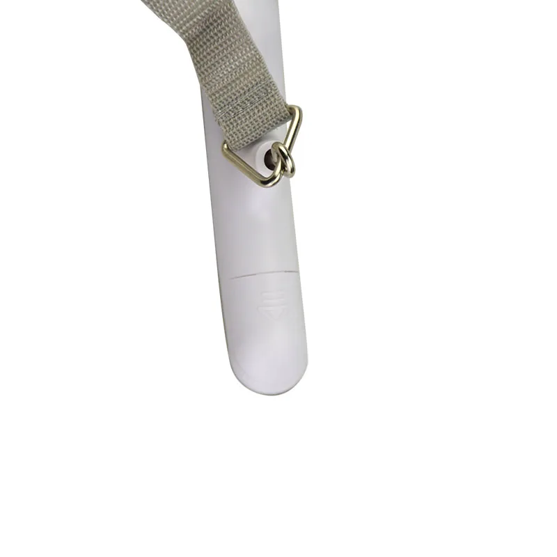 

1 Pcs White Electronic Portable Hand Luggage Called AMEBC1 Stainless Steel and ABS Weighing Range50g-50kg