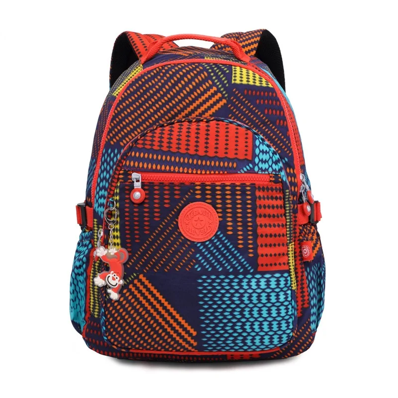 M063 School Backpack for Teenage Girls Mochila Feminine Backpacks Women Solid Famous Nylon Casual Laptop Bagpack Female 2017 New | Багаж и