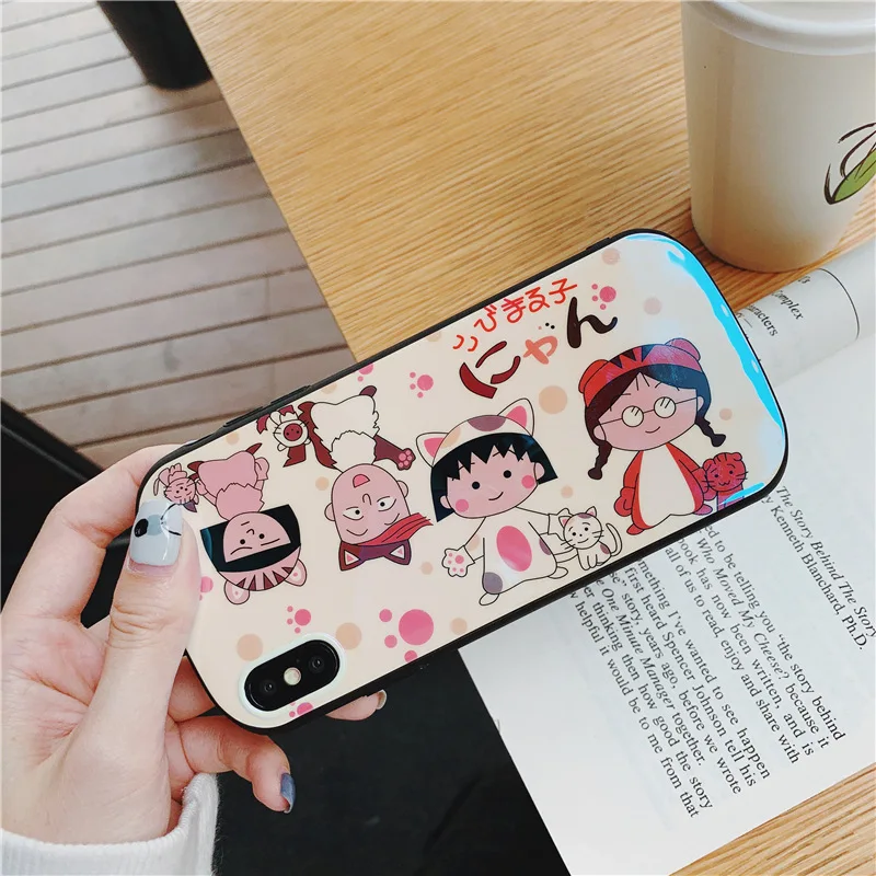 Японский мультфильм милый Вишневый гранулятор apple Xs max защитный чехол для iphone