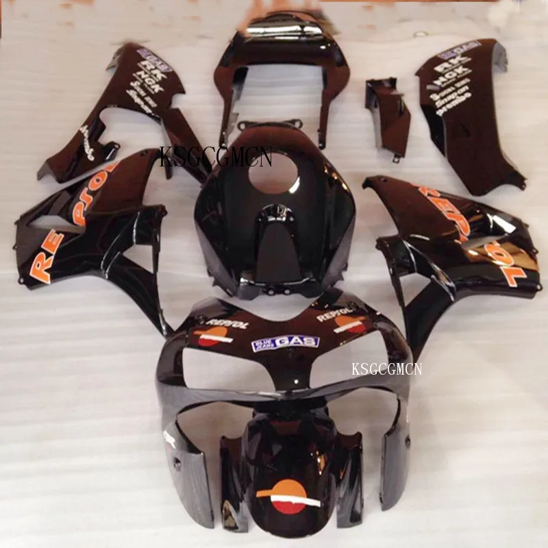 

Лидер продаж, для Honda CBR600RR F5 2003-2004 (литье под давлением) CBR600 RR CBR, черные модные комплекты обтекателей для мотоциклов