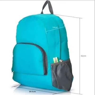 Travel outdoor folding skin bag mountaineering backpack travel Storage waterproof |