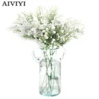 Цветок Детский фальшивый шелк цветочное растение снег Babysbreath украшение для дома свадьбы вечеринки DIY ветки подарок