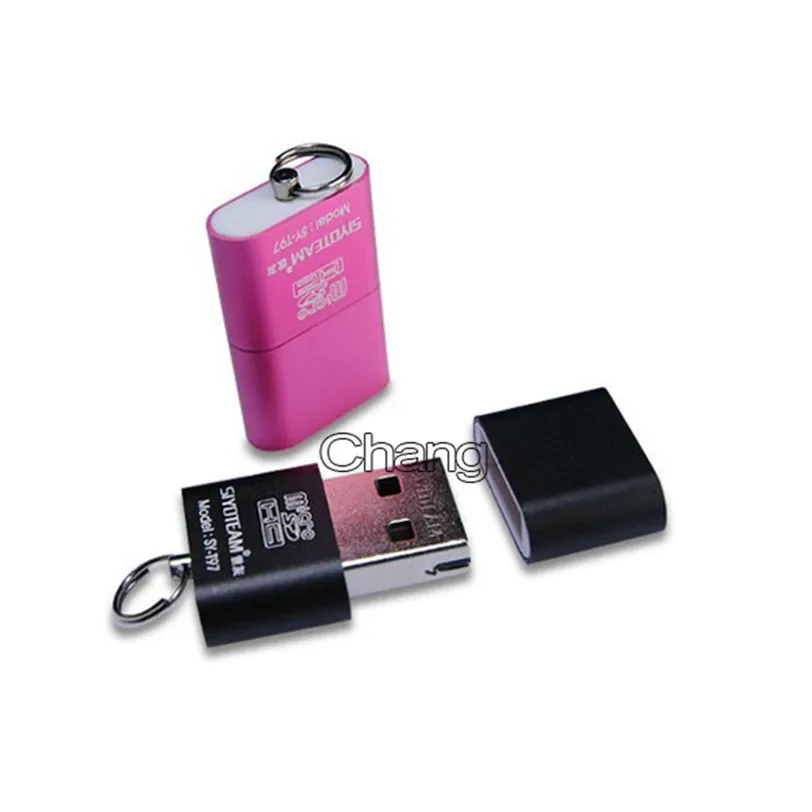 Портативный мини USB 2 0 Micro SD TF T Flash Card Reader адаптер флэш накопитель память