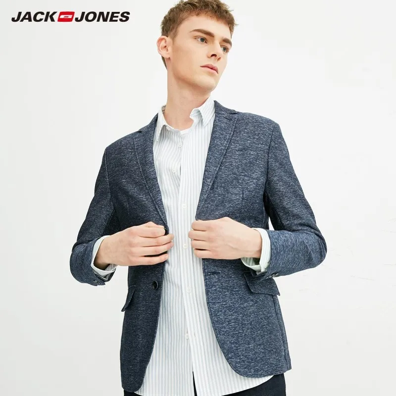 JackJones Мужской приталенный пиджак разных цветов легкий вес E | 218108521|Пиджаки|