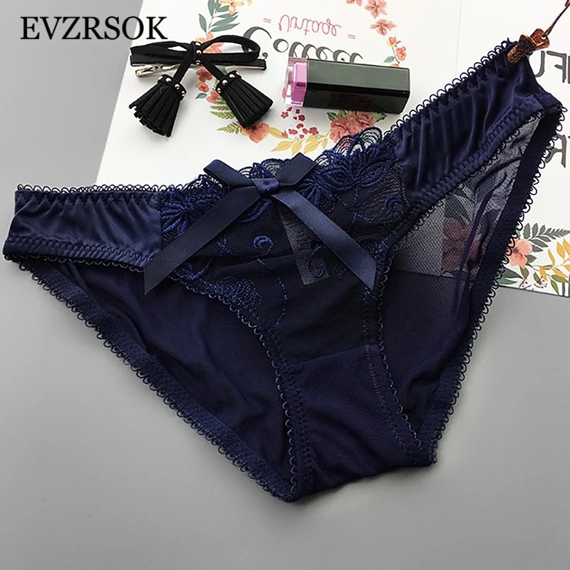 Новинка синие сексуальные трусики Прозрачное нижнее белье размера плюс XXL XL L