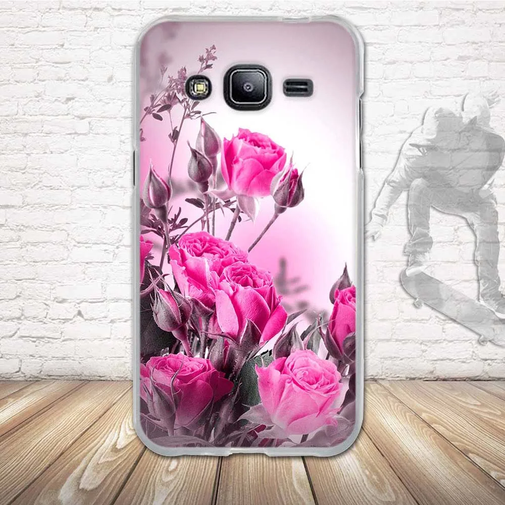 Чехол для Samsung J2 2015 роскошный мягкий чехол из ТПУ с 3D принтом Galaxy J200 чехлы