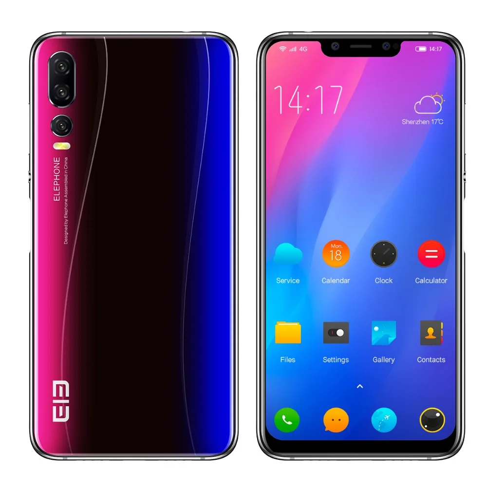 Elephone A5 6 ГБ 128 Гб мобильный телефон Android 8 1 MTK6771 Восьмиядерный 18 дюймов FHD +