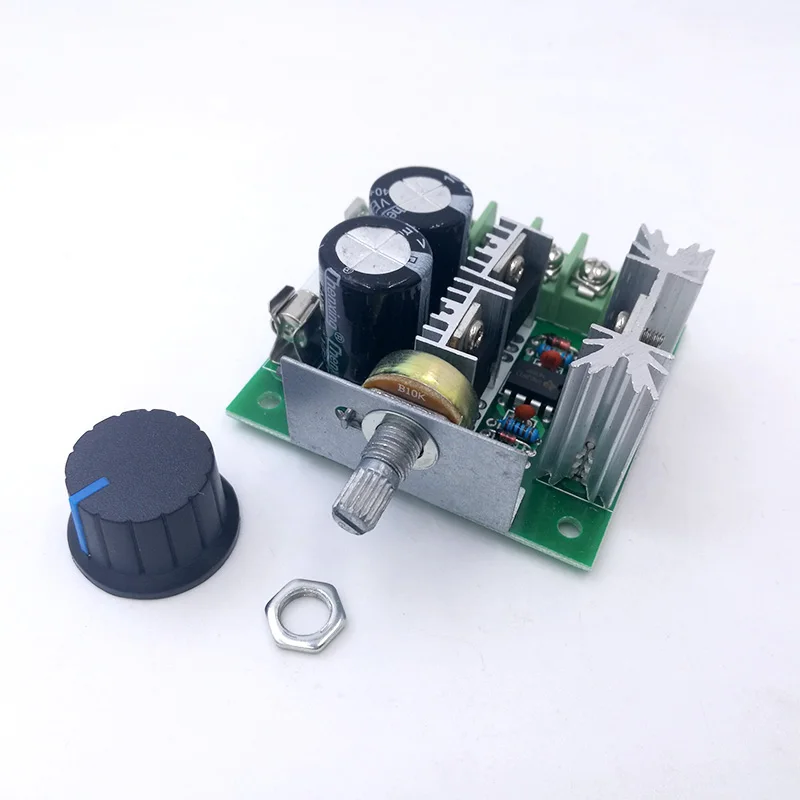 PWM контроллер скорости двигателя постоянного тока 12 V-40 V 10A