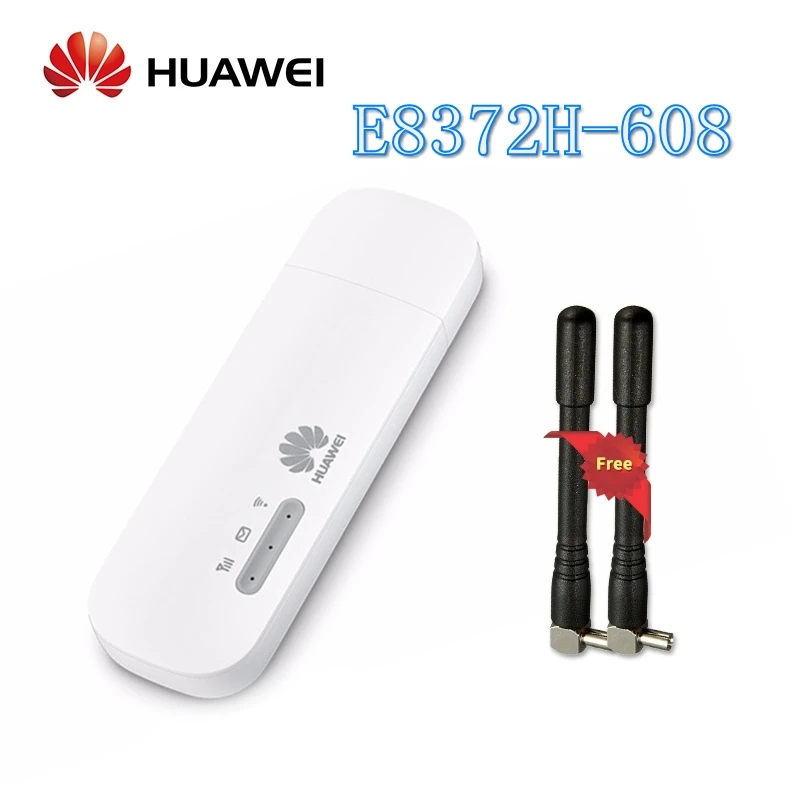 Разблокированный Huawei E8372 Универсальный WiFi модем для автомобиля с 4G антенной LTE USB