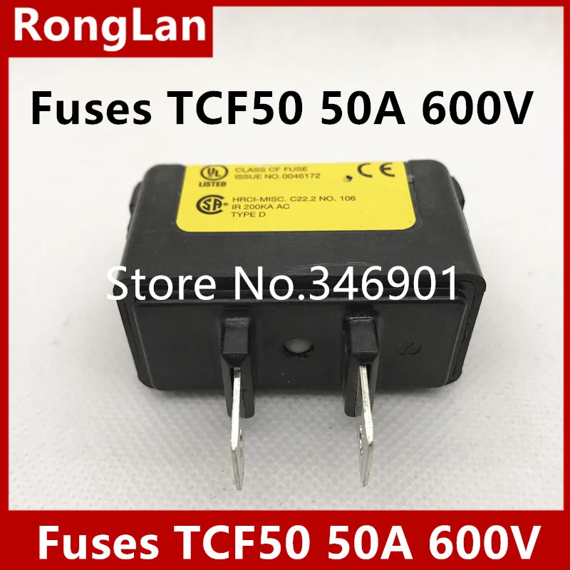 [SA] американо-Bussmann предохранители TCF50 TCF60 50A 600V 300V TCFH60N медленный предохранитель с
