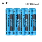 4 шт 3,7 V 2800mah 14500 литий-ионный аккумулятор Батарея перезаряжаемый аккумулятор Батарея 14450 Батарея для RC игрушки бритва светодиодный светильник powerbank дистанционный пульт
