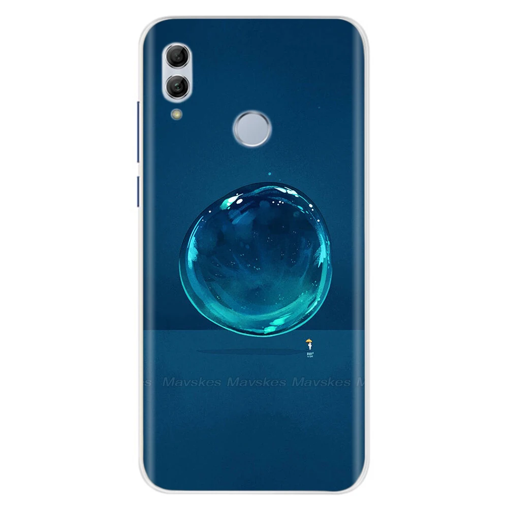 Чехол для Huawei Honor 10 Lite силиконовый чехол 6 21 дюйма мягкий из ТПУ honor coque hoesje funda чехлы