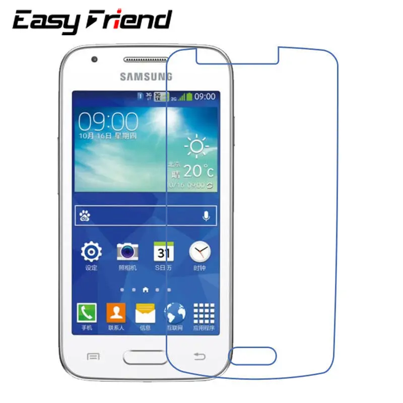 Закаленное защитное стекло для Samsung Galaxy Ace 4 Style LTE G357 G357FZ|Защитные стёкла и плёнки