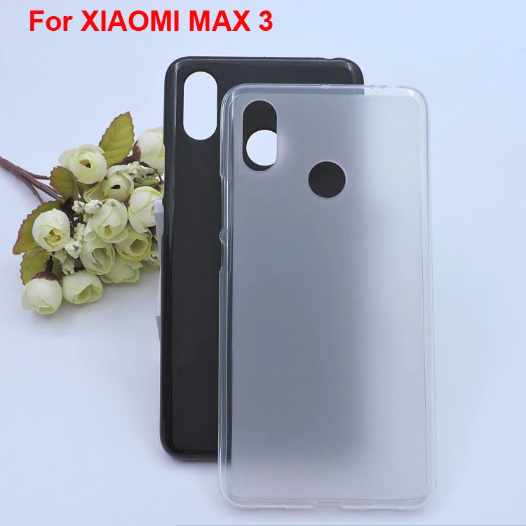 Силиконовый чехол из ТПУ Для Xiaomi MI MAX 3 мягкий чехол-накладка mi max3 mimax3 | Мобильные