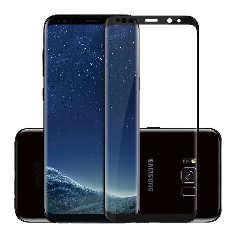 MAKAVO 3D изогнутый полный экран протектор для samsung Galaxy Note 8 закаленное стекло Анти