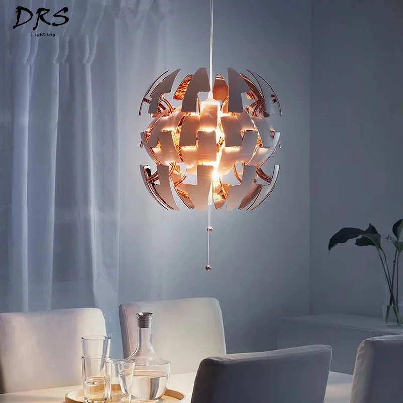 Ins Net Red Dining Room Chandelier Nordic Modern Simple Living Bedroom Creative Stretching Deformation Lamps | Освещение