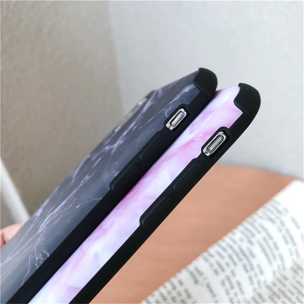 Luxury Marble Phone Case For iPhone 8Plus X 7 6 6S 8 Plus S MAX XR Anti-fall Original Silicone Coque |