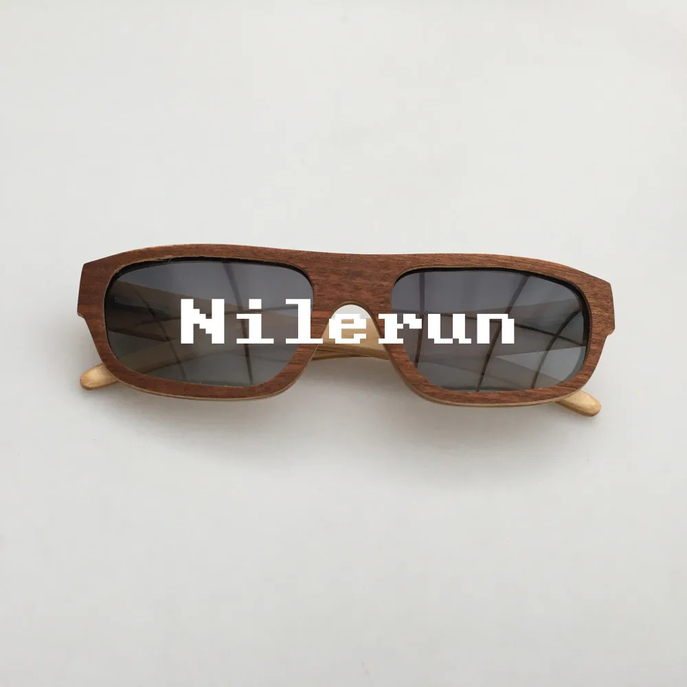 Модные солнцезащитные очки унисекс из легкой переработанной древесины|eyewear
