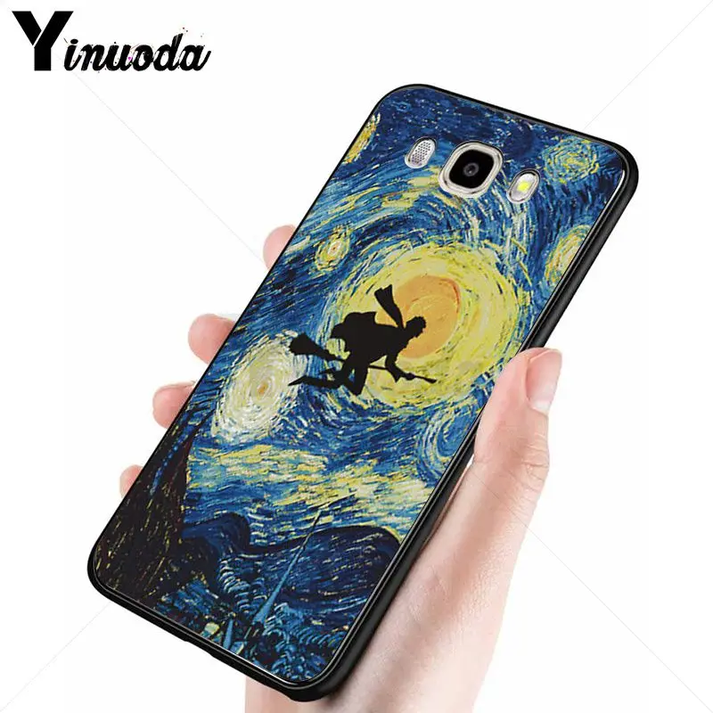 Yinuoda Ван Гог Картина маслом шаблон Мягкие аксессуары для телефонов Чехол Samsung Galaxy