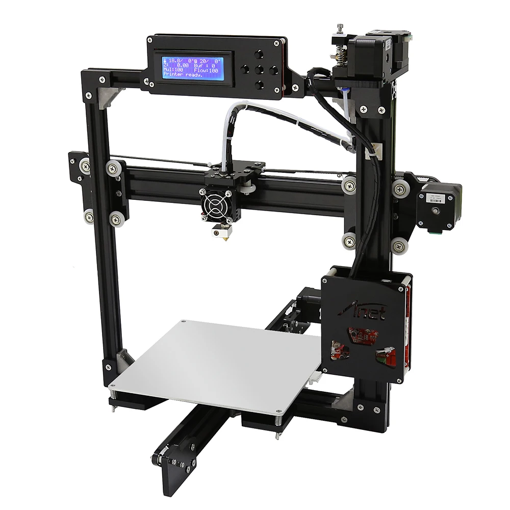 Настольный FDM Anet A8/A6/A3s/A2 3D принтер большой размер печати Reprap i3 A8 обычный