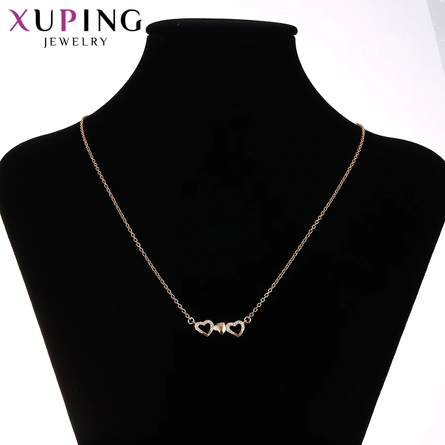 Xuping Fashion Romantic Heart shape Pendant Necklace for Women Jewelry Gift A00612027 | Украшения и аксессуары