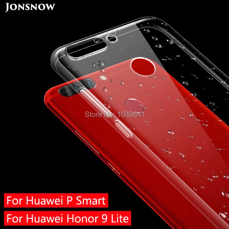 Ultra-thin Silicone Case For Huawei P Smart Anti Skid Soft for Honor 9 Lite Super Skin Gel Cover 5.65 inch |