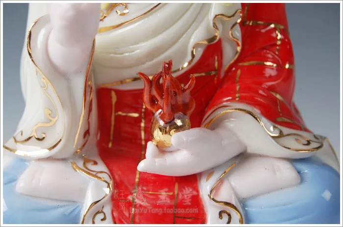 

Dai Yutang ornaments upscale new home temple dedicated to decoration/8 inch under-glazed color bodhisattva D03-011D