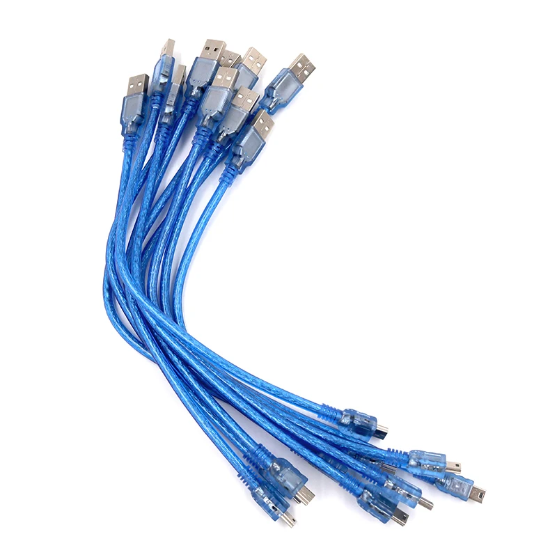 10 шт./лот 3 0 ФТ мини USB кабель 30 см для Arduino nano|usb arduino cable|arduino usb cablearduino cable |