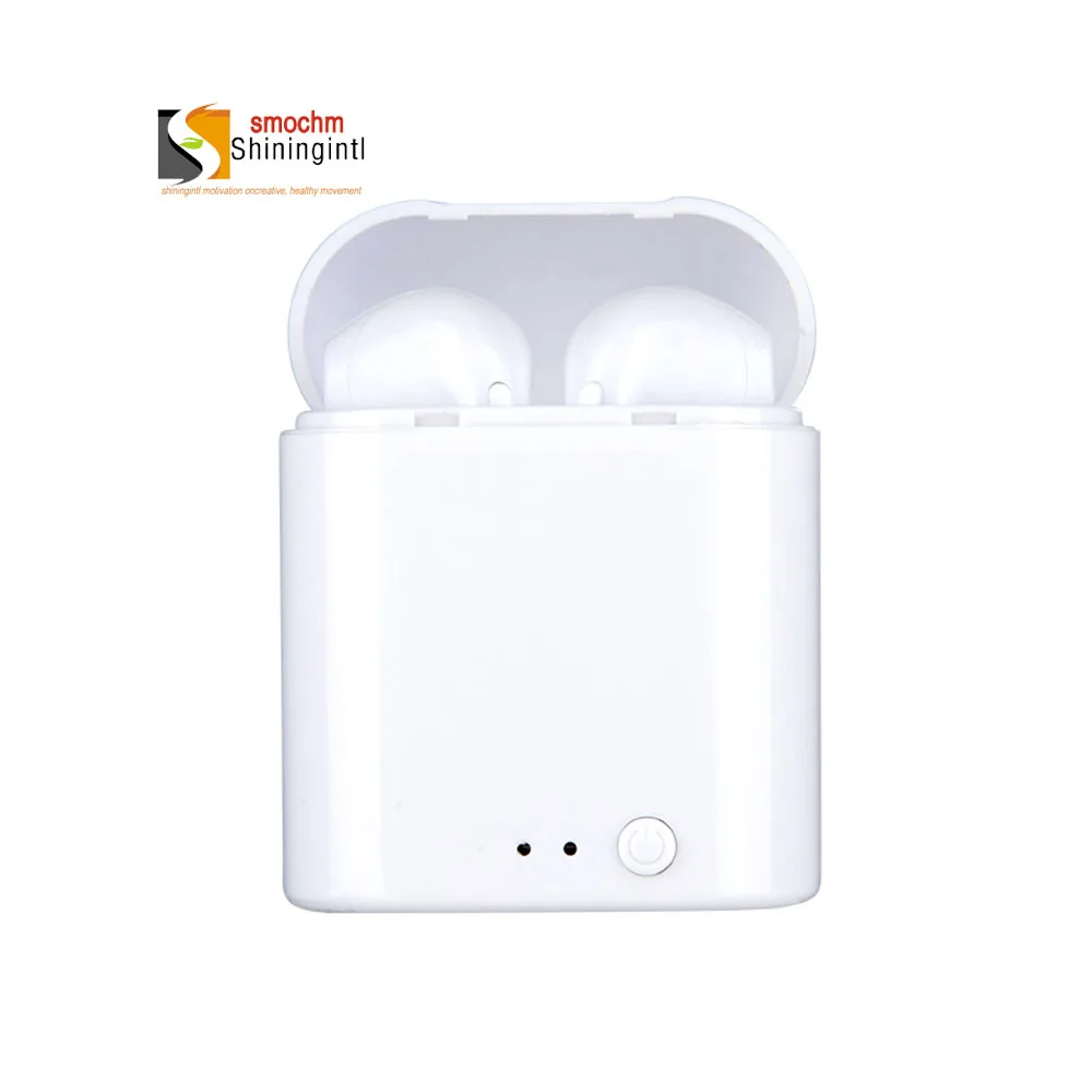 Мини наушники Smochm i7s & беспроводные вкладыши с Bluetooth стереонаушники мини для Apple