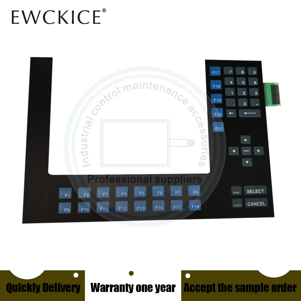 Новая панель 1400E 2711E K14C7 K14C7X HMI PLC мембранный переключатель