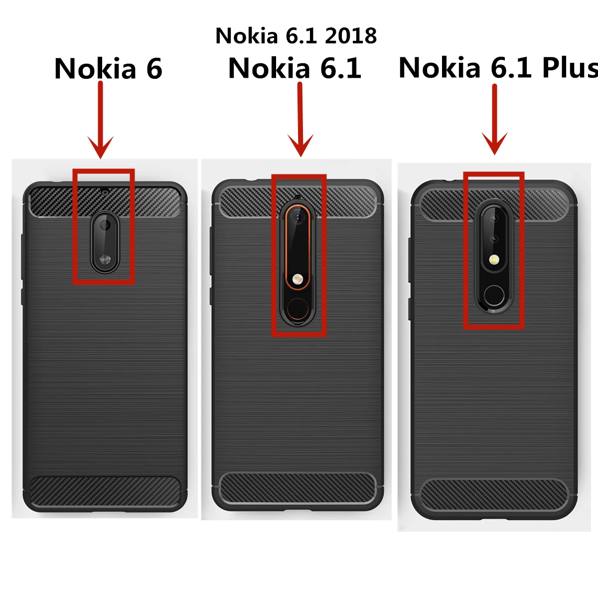 Чехол для Nokia 6 1 2018 силиконовый чехол из ТПУ Ультратонкий Мягкий матовый телефона